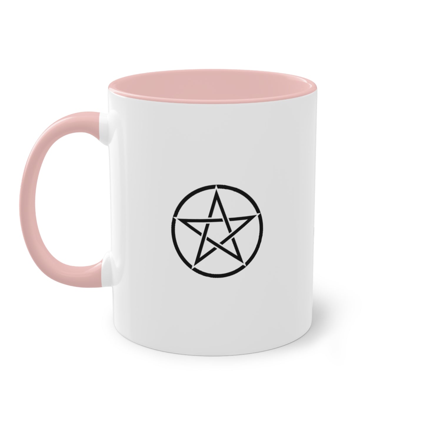 Witch and The Devil Two-Tone Coffee Mug - 11oz Ceramic Cup