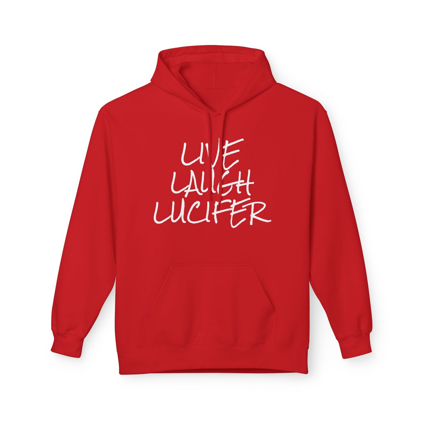 'Live Laugh Lucifer' Unisex Softstyle Fleece Hoodie