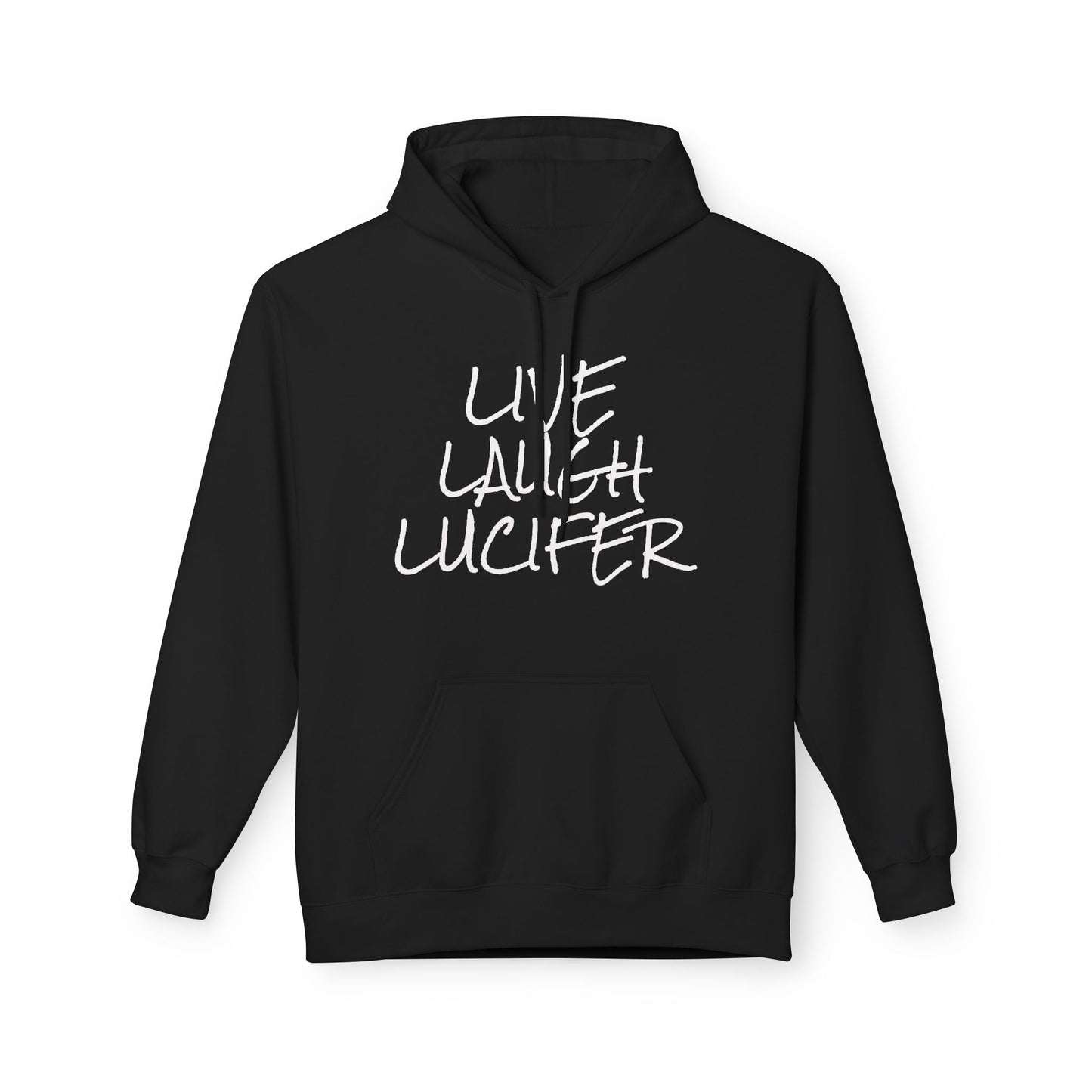 'Live Laugh Lucifer' Unisex Softstyle Fleece Hoodie
