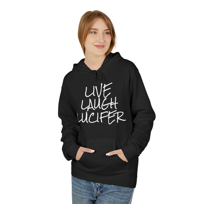 'Live Laugh Lucifer' Unisex Softstyle Fleece Hoodie
