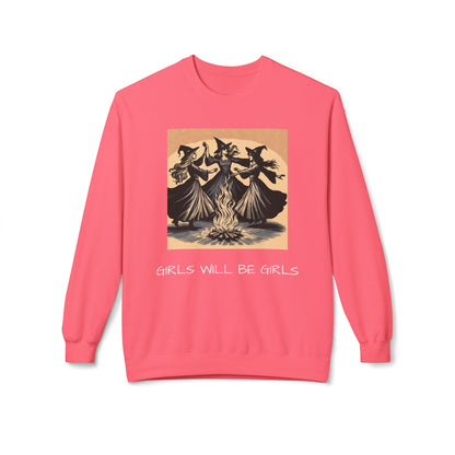 'Girls Will Be Girls' Women's Softstyle Fleece Sweatshirt