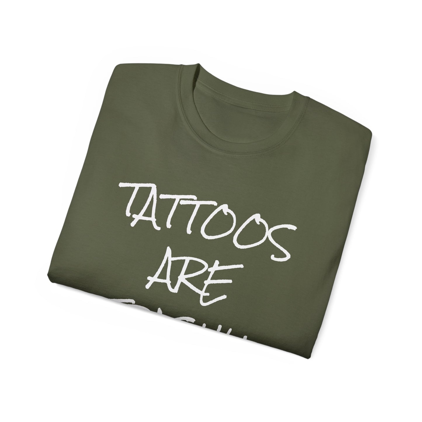 Tattoos Are Trashy - Unisex Ultra Cotton Tee