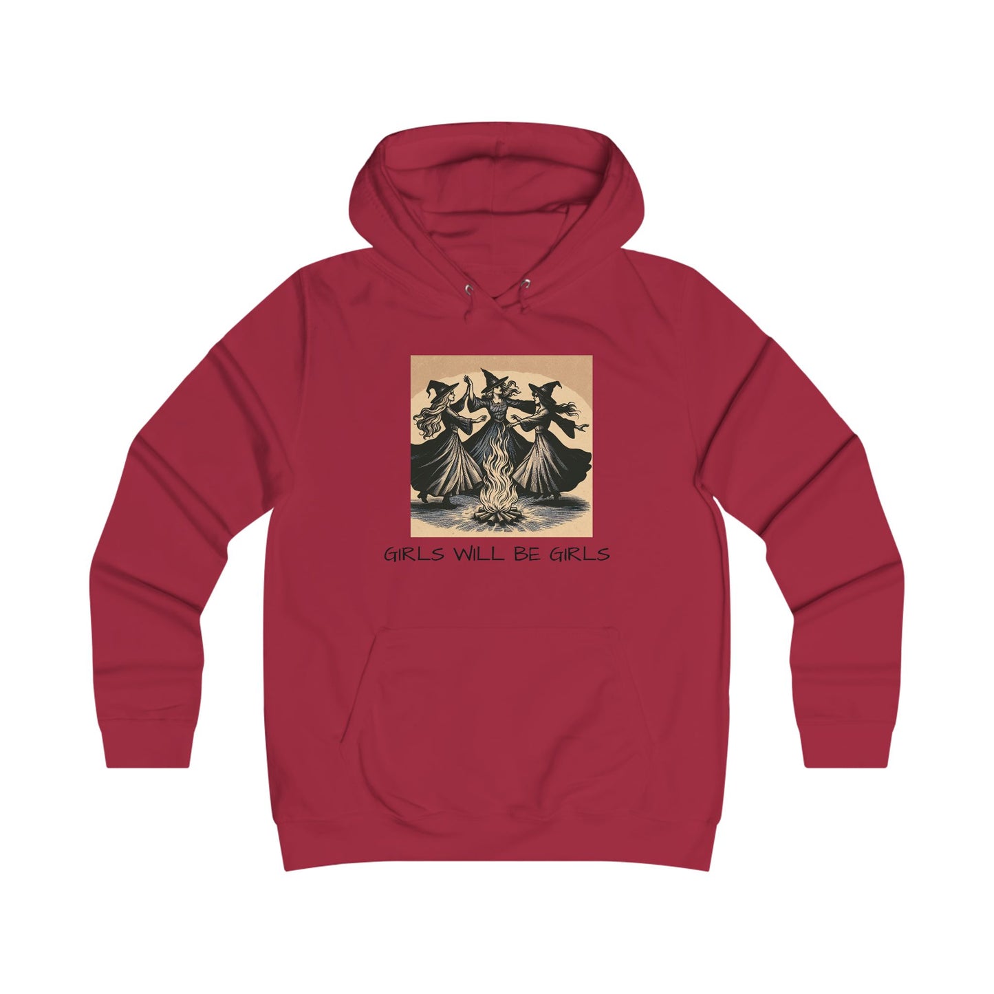 'Girl Will Be Girls' Women's Softstyle Hoodie