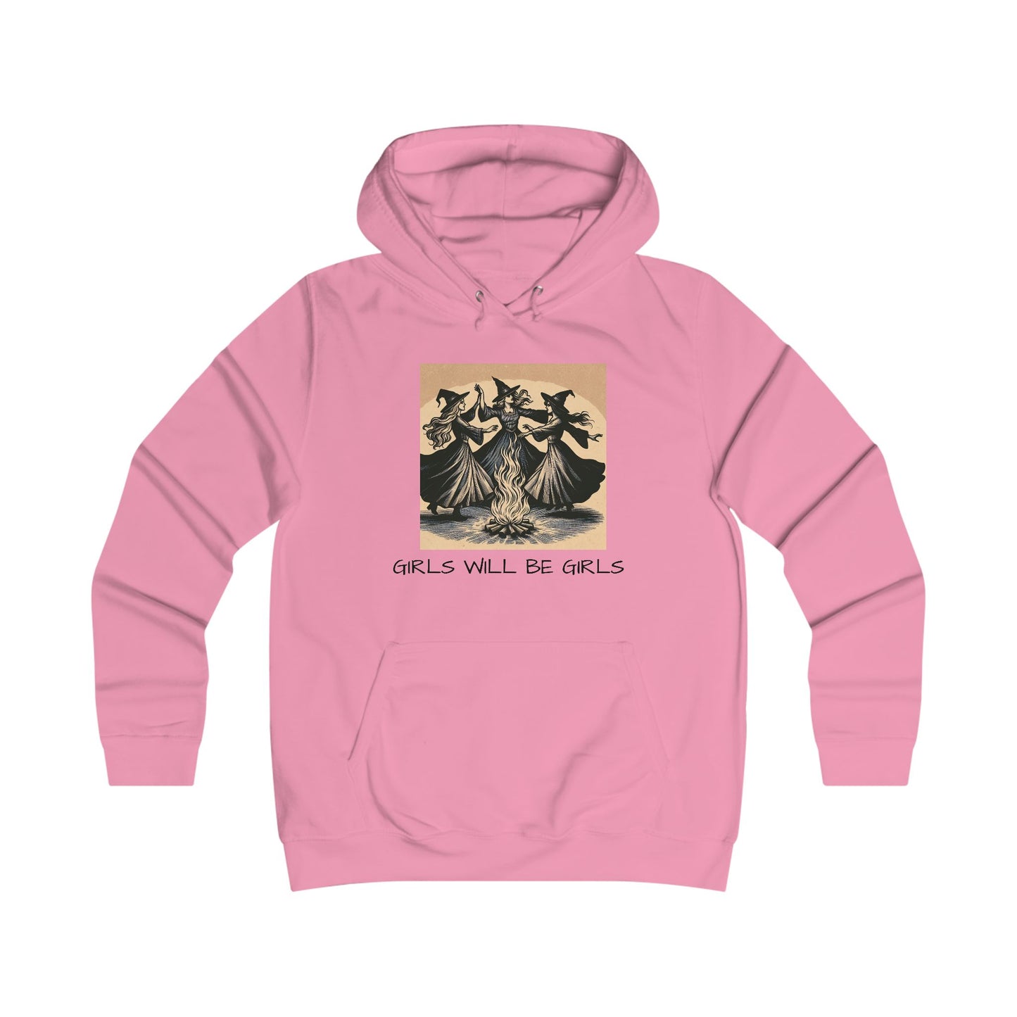 'Girl Will Be Girls' Women's Softstyle Hoodie