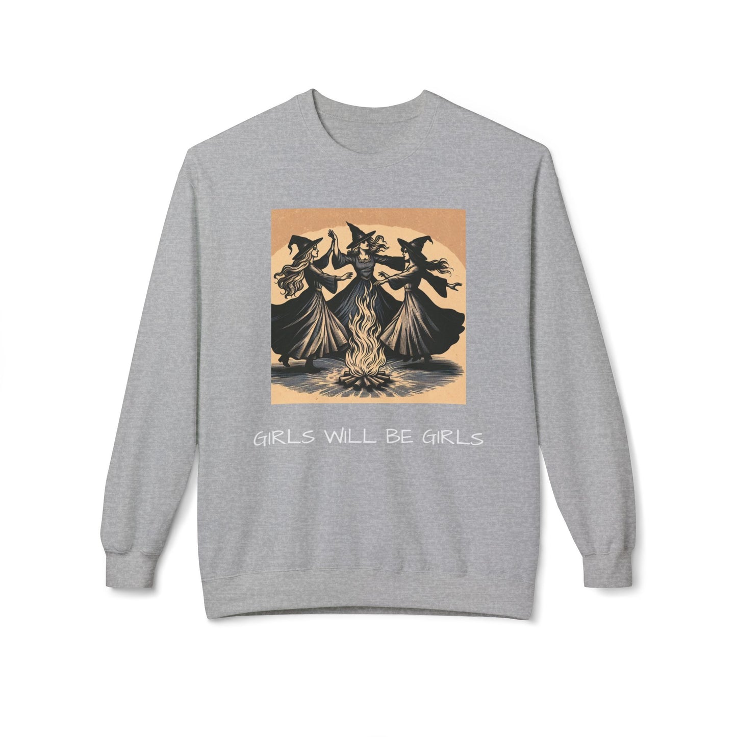 'Girls Will Be Girls' Women's Softstyle Fleece Sweatshirt