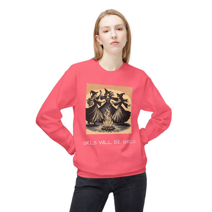 'Girls Will Be Girls' Women's Softstyle Fleece Sweatshirt