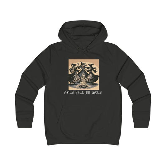 'Girl Will Be Girls' Women's Softstyle Hoodie