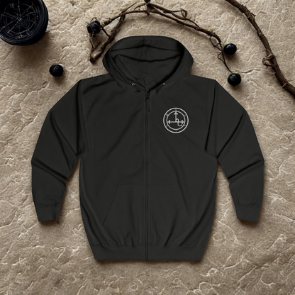 'Be Lilith' Motivational Women's Full Zip Hoodie