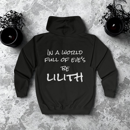 'Be Lilith' Motivational Women's Full Zip Hoodie