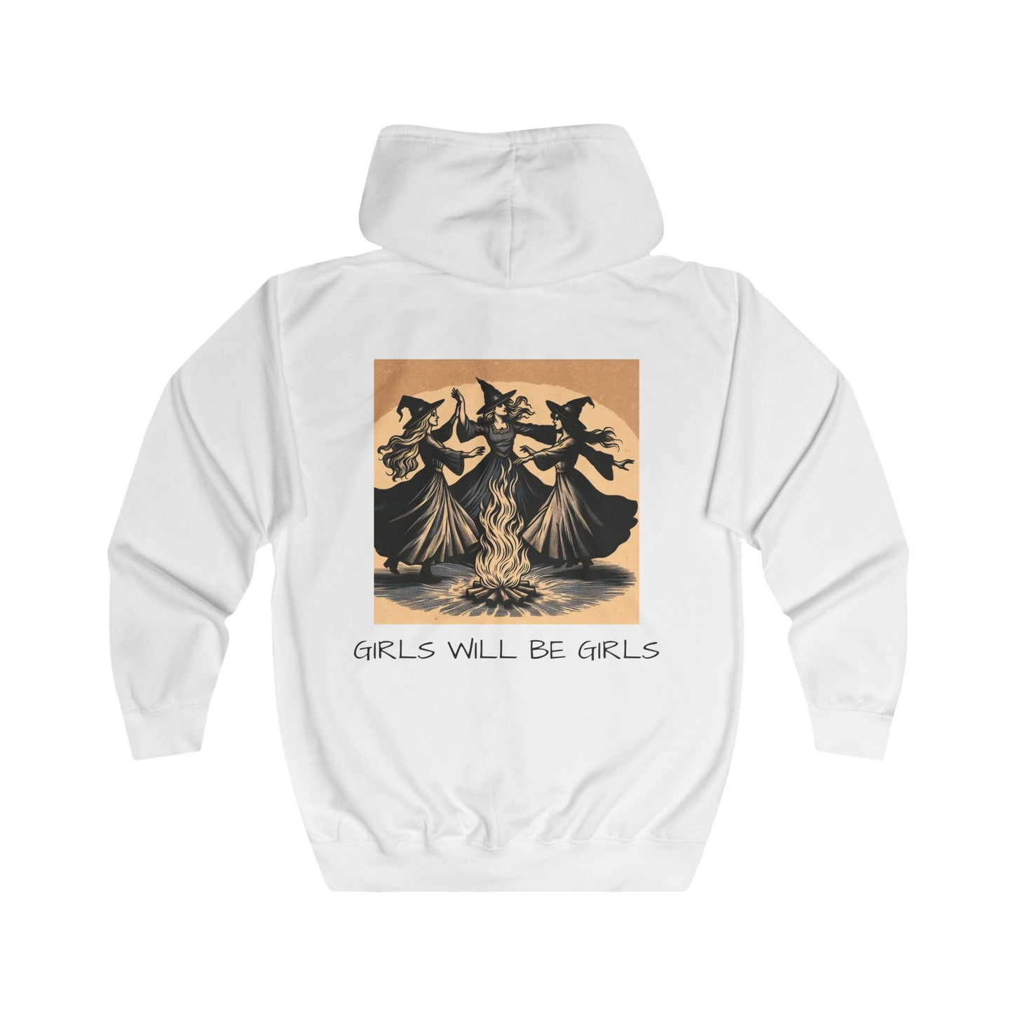 Girls Will Be Girls Women's Zip Hoodie - Perfect for Celebrations and Casual Wear