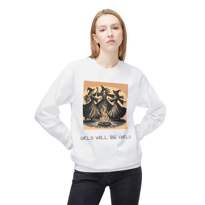 'Girls Will Be Girls' Women's Softstyle Fleece Sweatshirt