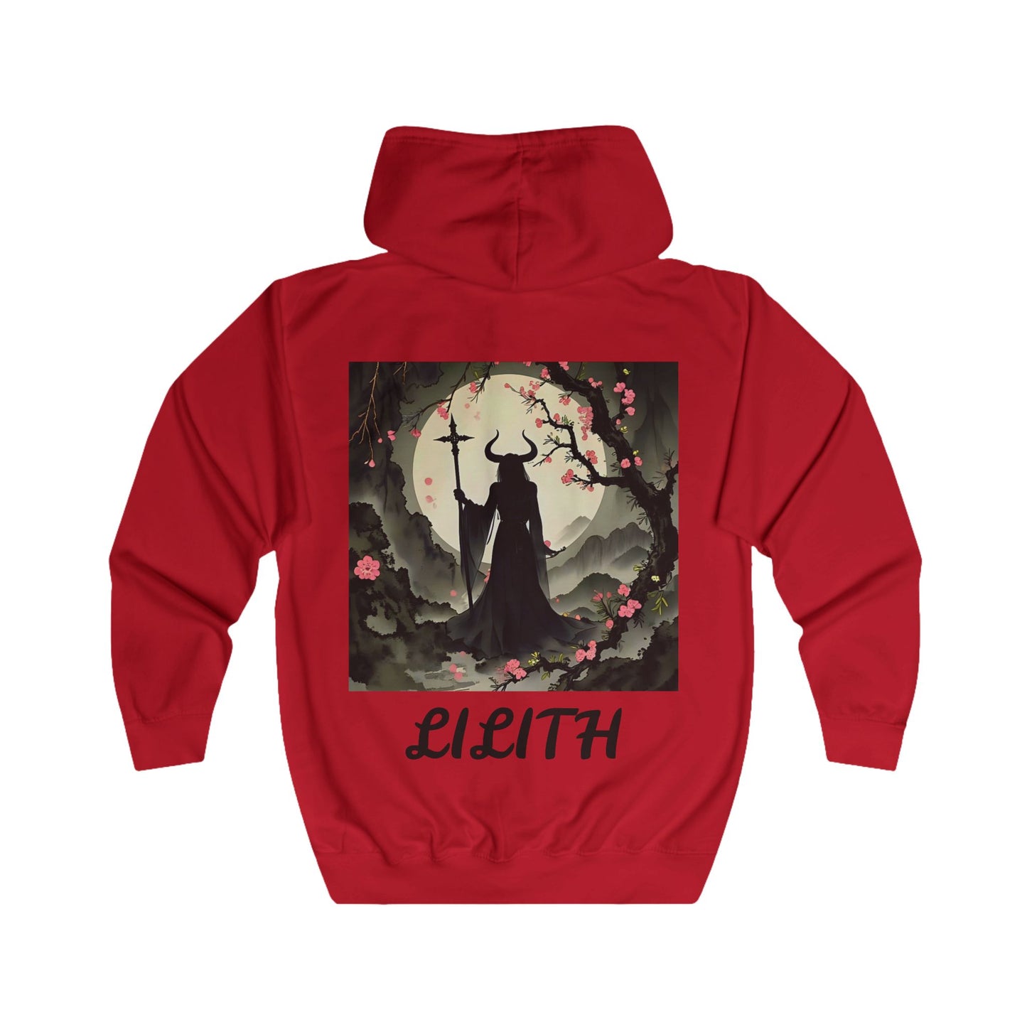 Lilith Mother of Demons Women's Full Zip Hoodie