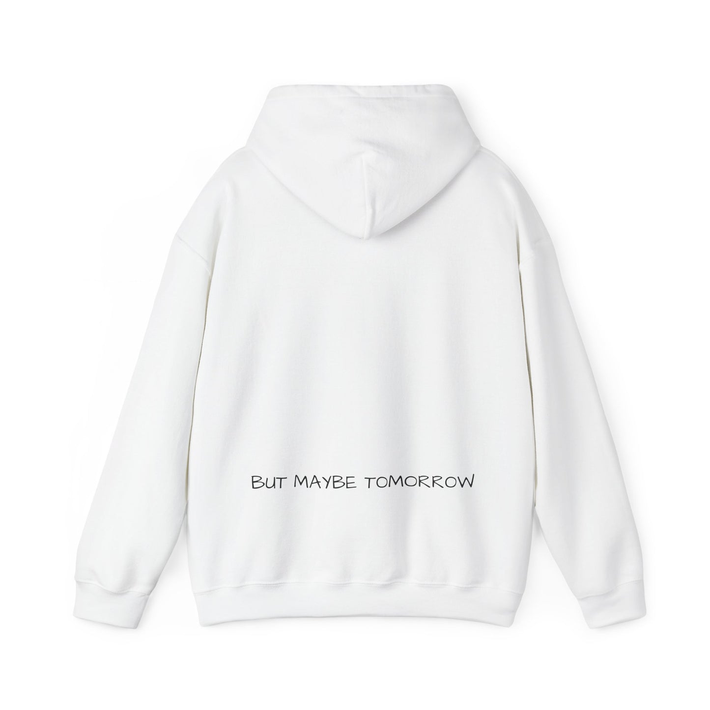 'Not Today Satan but Maybe Tomorrow' Unisex Motivational Hoodie