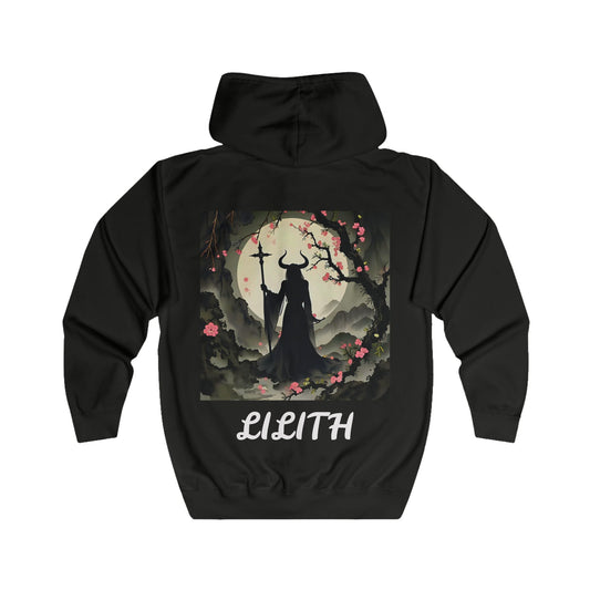 Lilith Mother of Demons Women's Full Zip Hoodie