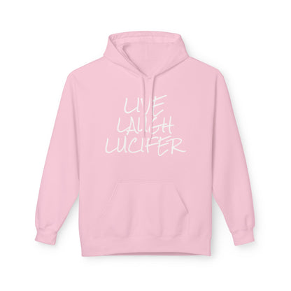 'Live Laugh Lucifer' Unisex Softstyle Fleece Hoodie