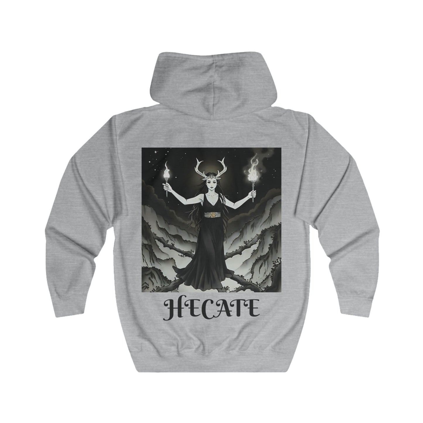 Hecate Mother of Witches Women's Full Zip Hoodie