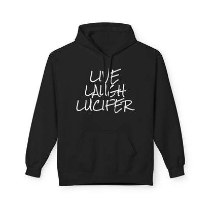 'Live Laugh Lucifer' Unisex Softstyle Fleece Hoodie