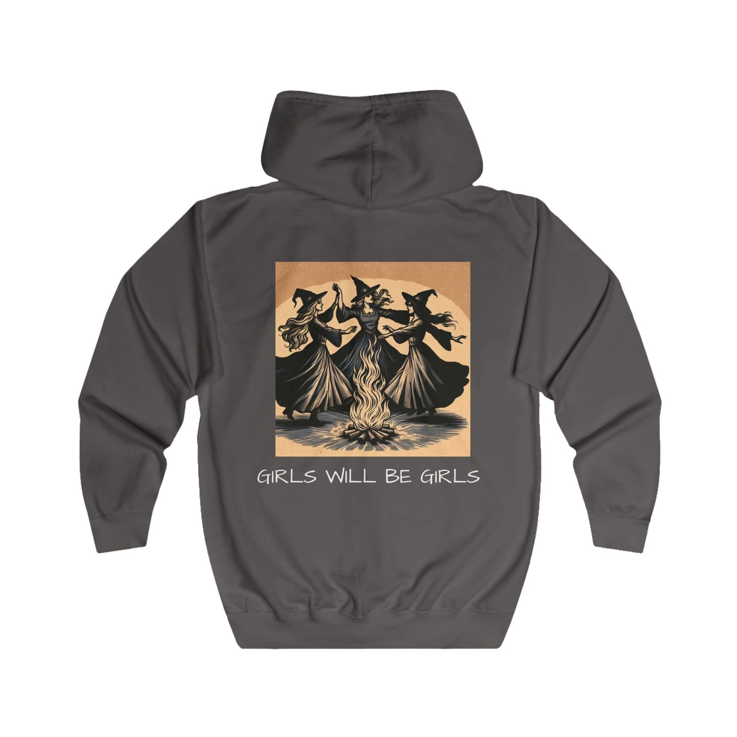 Girls Will Be Girls Women's Zip Hoodie - Perfect for Celebrations and Casual Wear