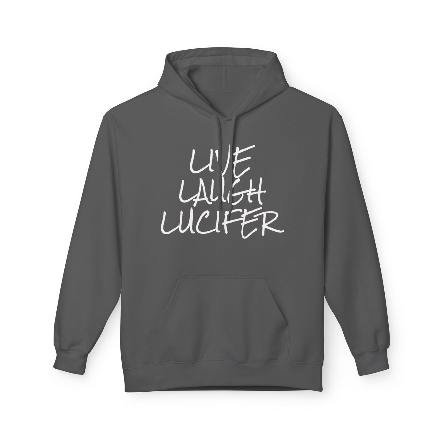 'Live Laugh Lucifer' Unisex Softstyle Fleece Hoodie