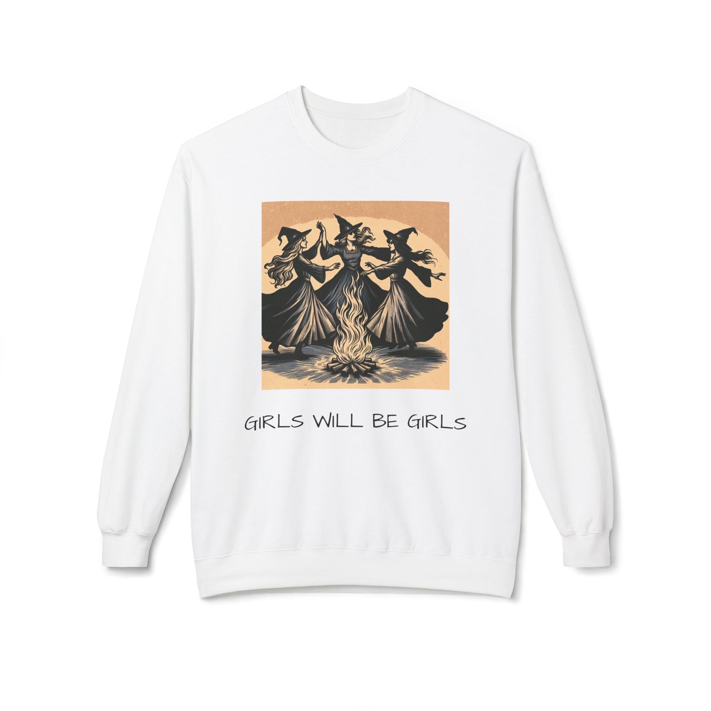 'Girls Will Be Girls' Women's Softstyle Fleece Sweatshirt