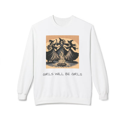 'Girls Will Be Girls' Women's Softstyle Fleece Sweatshirt