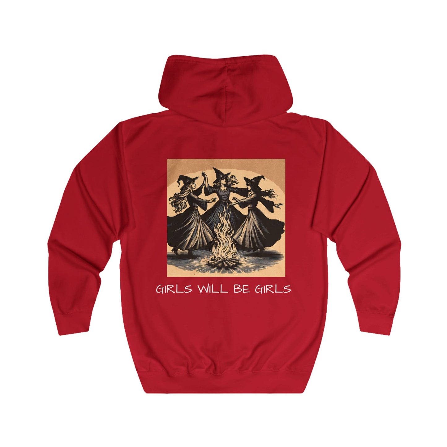 Girls Will Be Girls Women's Zip Hoodie - Perfect for Celebrations and Casual Wear